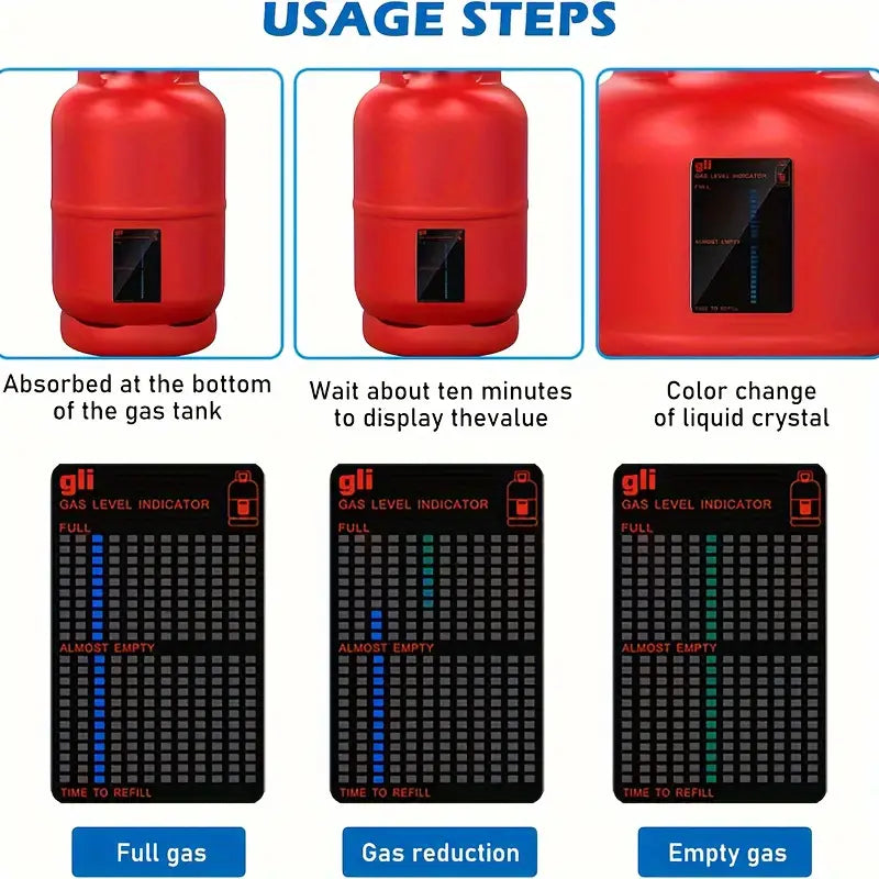 1pc Magnetic Propane Tank Level Indicator