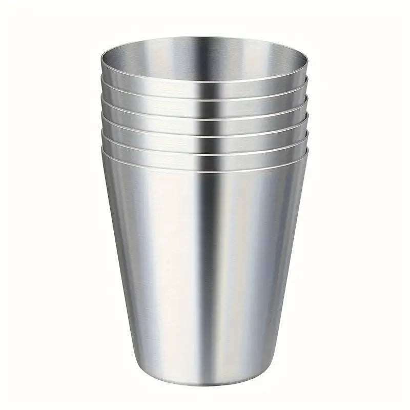 4pc Stainless Steel Shot Glasses Set