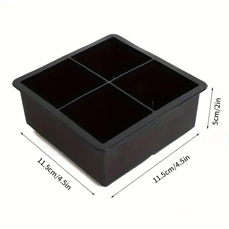 4pc Square Ice Cube Maker