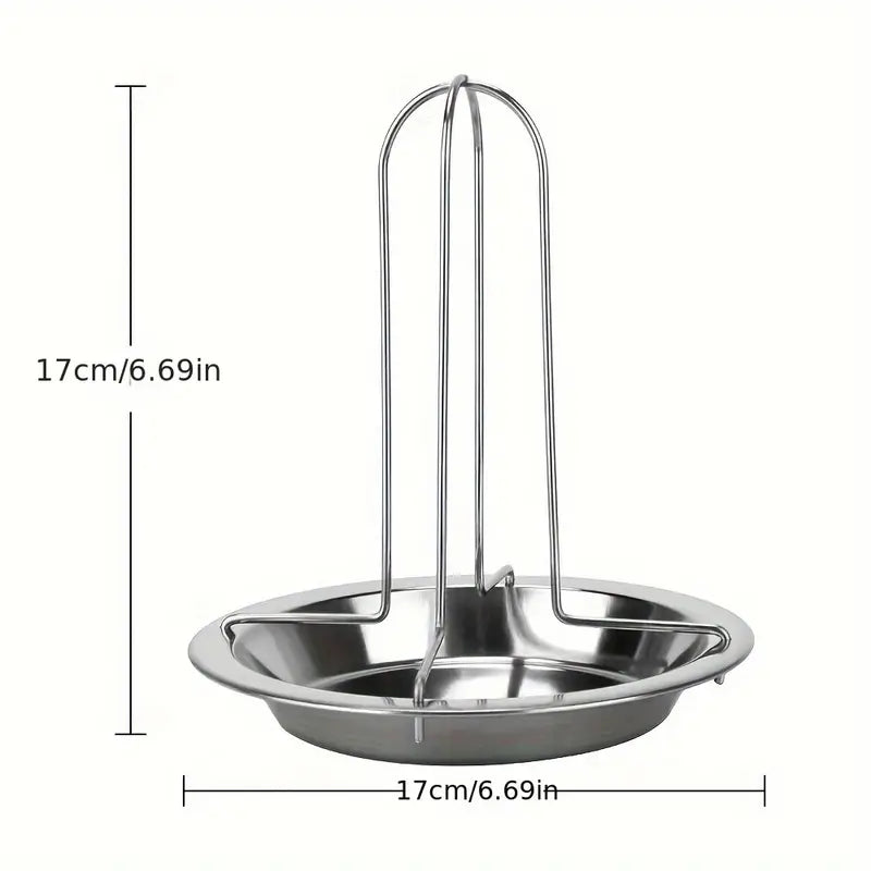 Non-Stick Carbon Steel Chicken Roaster Rack